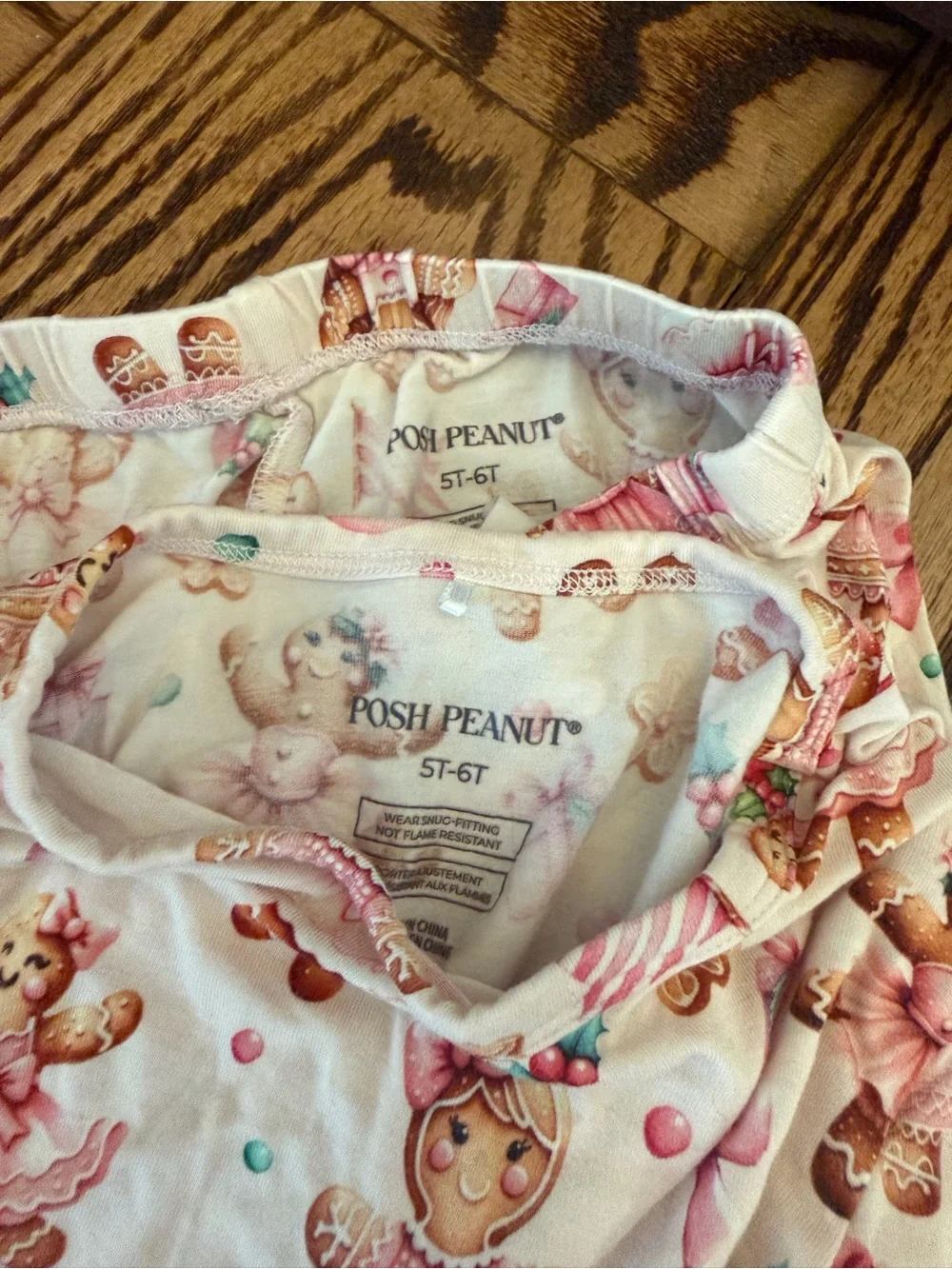 Posh Peanut Toddler Girls Bundle 2-Piece Pajamas 5t/6t Dolly Junie Ginger Posh